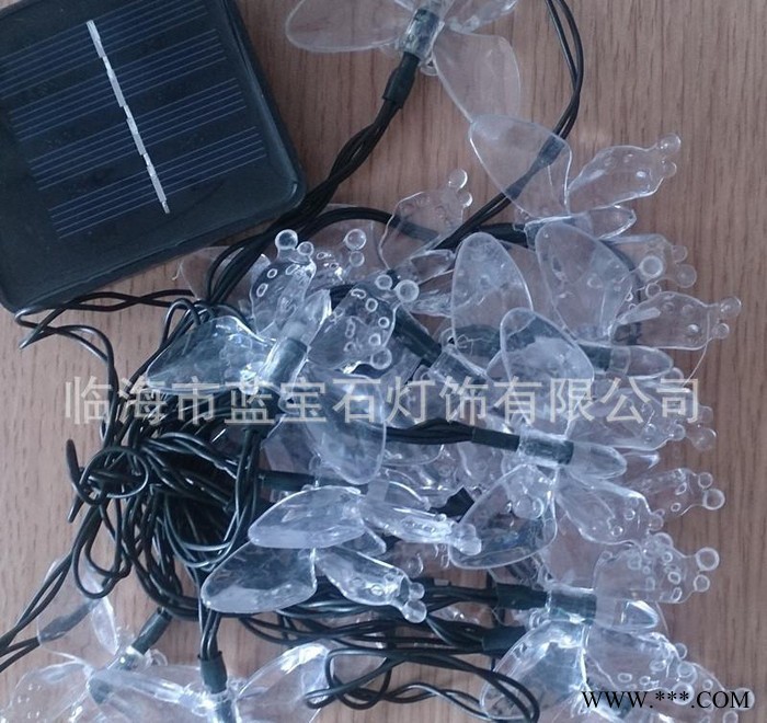 誠信直銷太陽能燈串 LED節日彩燈 工藝裝飾燈室外防水燈