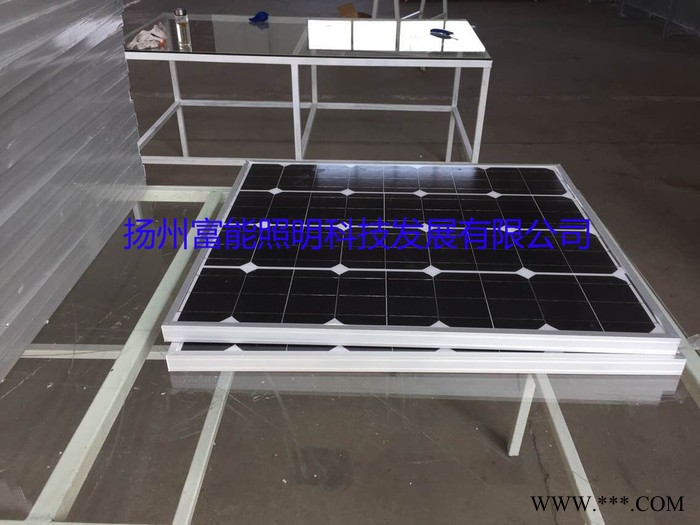 太陽能生產廠家，揚州富能照明品牌18V220W太陽能電池板，優惠價格，質量保證