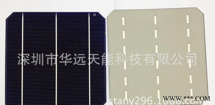 156單晶三線太陽(yáng)能電池片B貨|背面不連線單晶電池片