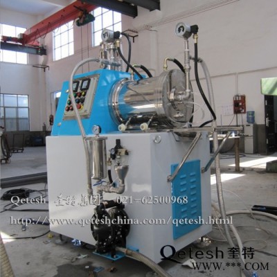 上海奎特直銷 農(nóng)藥專用砂磨機 臥式珠磨機 涂料研磨機 磷酸鐵鋰砂磨機 石墨烯砂磨機 操作簡單 效率高