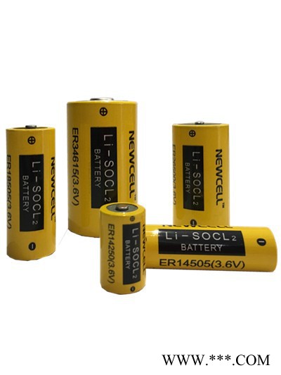 NEWCELLER14505 鋰亞電池 3.6V 鋰-亞硫酰氯 超長(zhǎng)壽命電池 智能儀器儀表 智能鎖 電池
