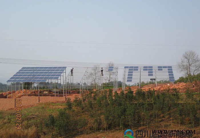 22kWp太陽(yáng)能提灌站 光伏提灌站 水泵 抽水 提水 打水 水源