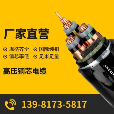 四川源頭工廠YJV22 8.7-15kv 3*185熱銷直供銅芯高壓電力電纜國標(biāo)