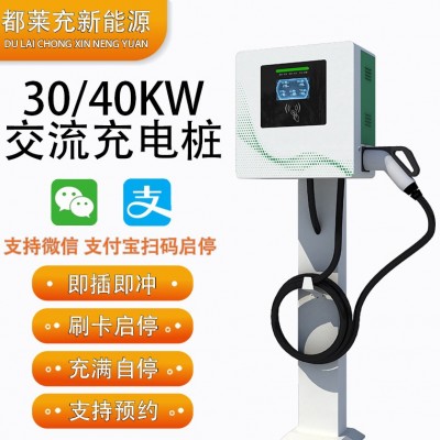 30/40KW新能源電動汽車充電樁雙槍60/80千瓦商用快充 直流樁充電站  10+