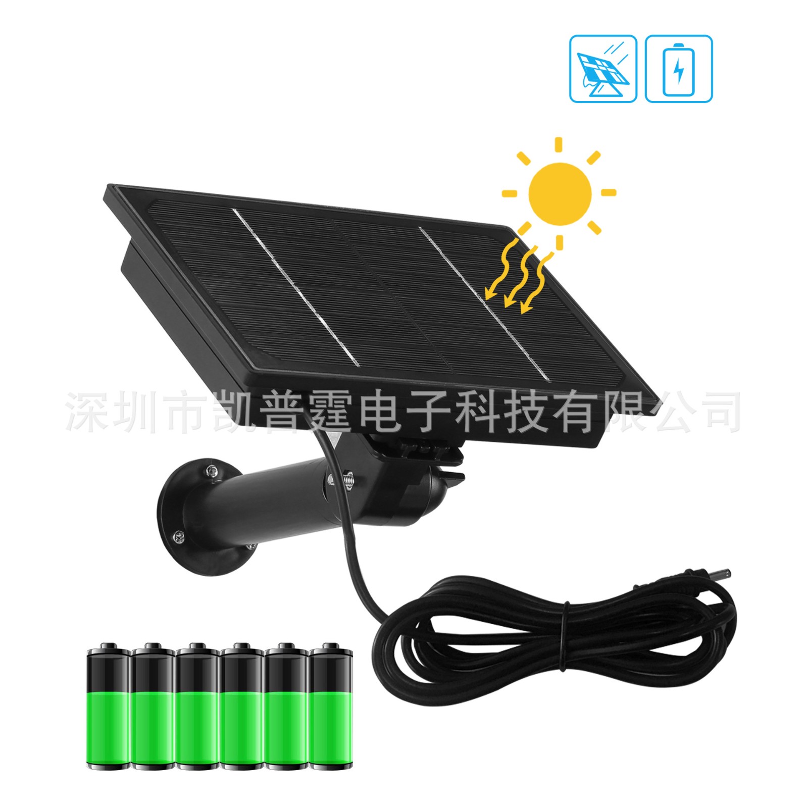 4w小型儲(chǔ)能系統(tǒng)5v6v輸出內(nèi)置18650太陽(yáng)能鋰電池組USB TypeC