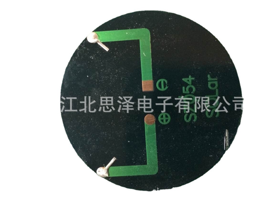 廠家生產 單晶圓滴膠太陽能電池板/組件54mm/5V/50MA太陽能滴膠板