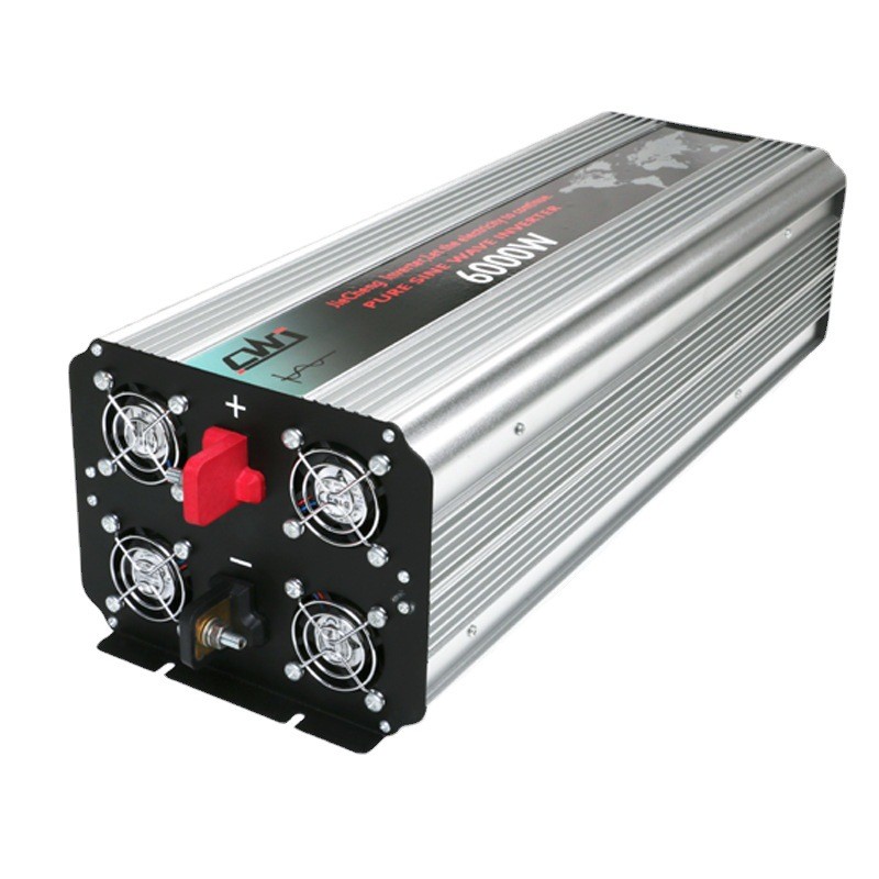 大功率轉換器車載家用風能太陽能6000W正弦波逆變器12V24V轉220V