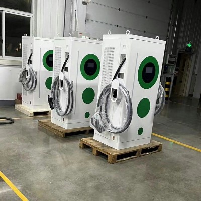 國(guó)標(biāo)直流充電樁立式雙槍直流商場(chǎng)車庫(kù)60KW120KW240KW新能源充電樁