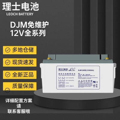 LEOCH理士蓄電池DJM12V全系列7/24/38/65/100AHs機(jī)房通 訊光伏路燈