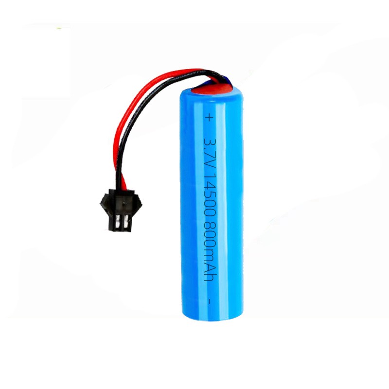 14500鋰電池3.7V帶保護(hù)板玩具遙控車電動(dòng)牙刷補(bǔ)水儀小風(fēng)扇手電筒